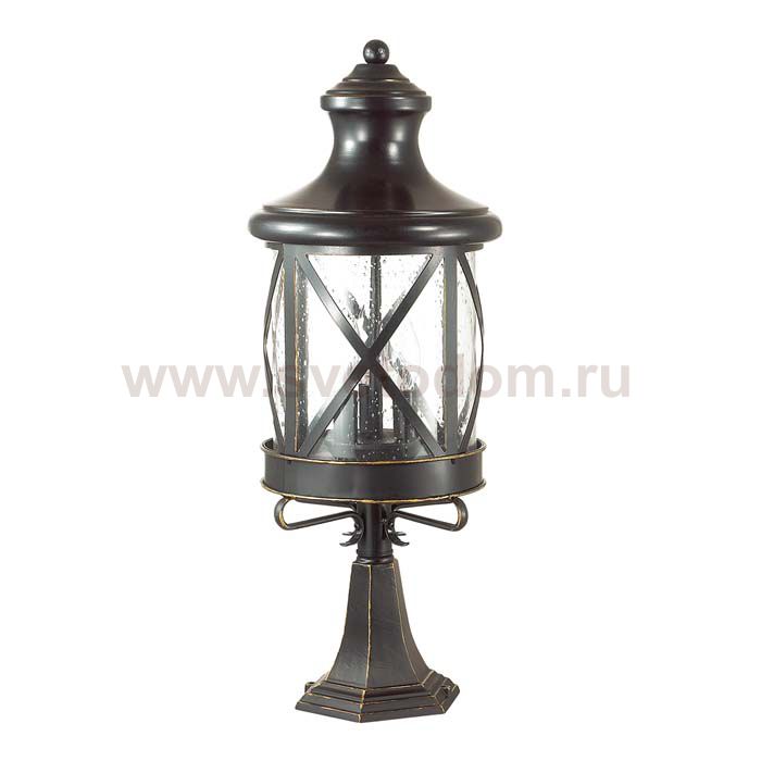Уличный светильник на столб Odeon light 4045/3B SATION