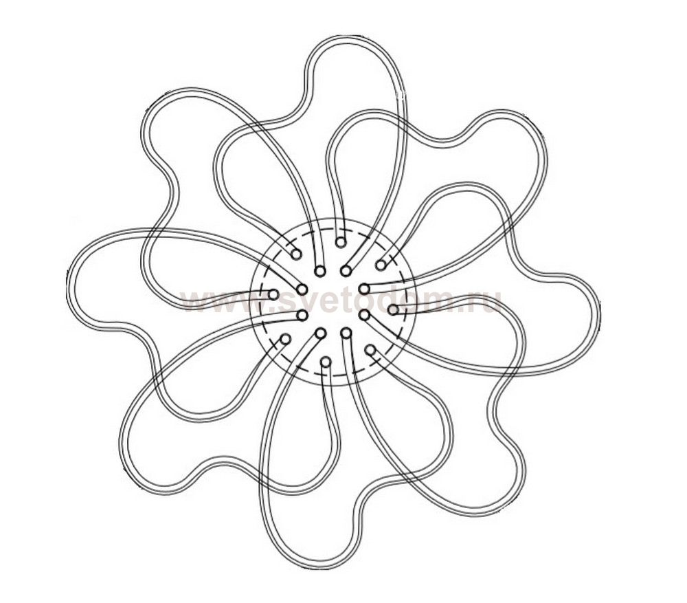 Люстра потолочная Omnilux OML-04307-160 Folgaria