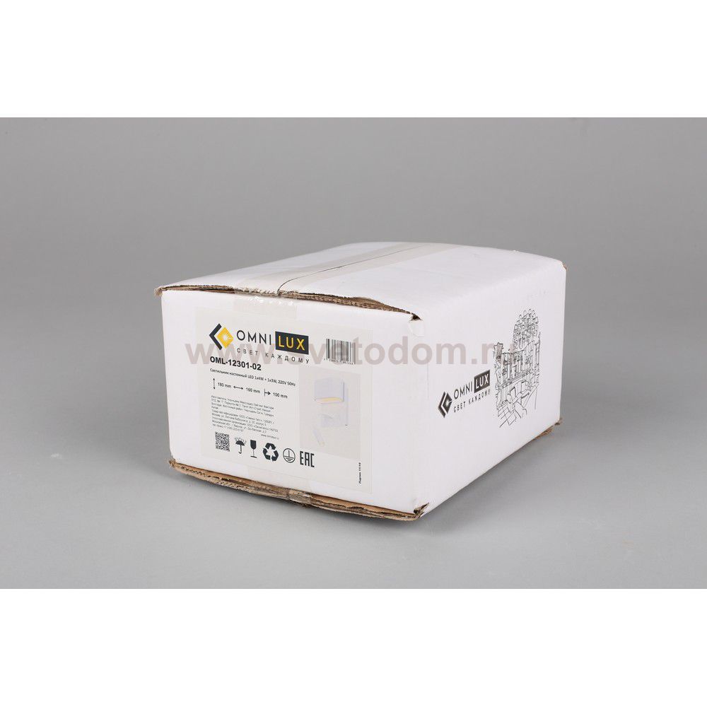 Светильник настенный (Бра) Omnilux OML-12301-02 Rocchette