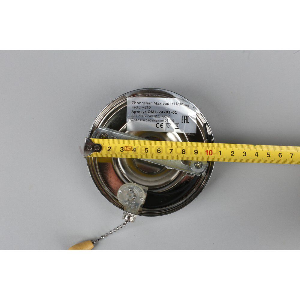 Светильник настенный (Бра) Omnilux OML-24701-01 Bellano