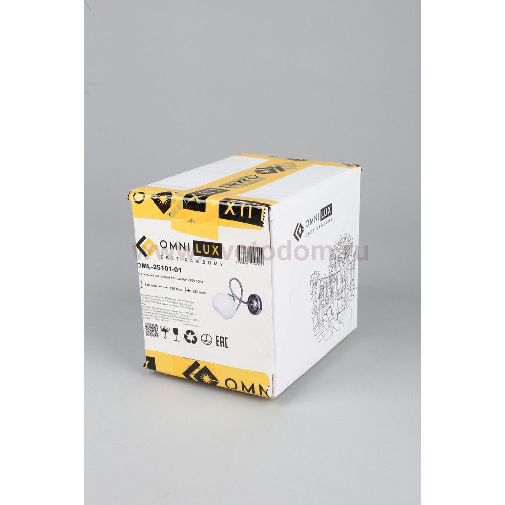 Светильник настенный (Бра) Omnilux OML-25101-01 Casoria