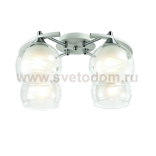 Люстра потолочная Omnilux OML-28313-04 Saragossa