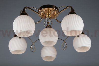 Люстра потолочная Omnilux OML-31907-06 Aunis