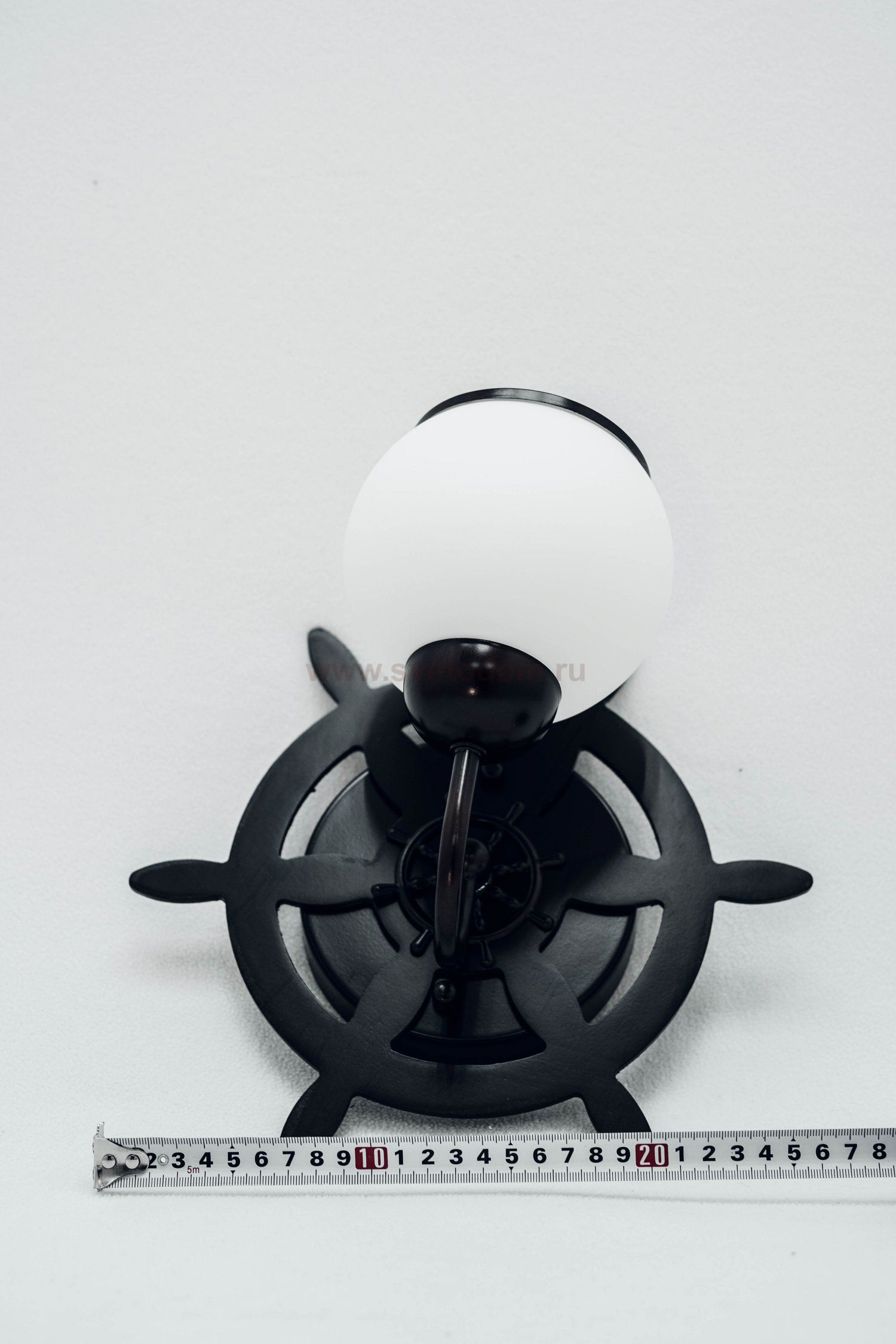 Светильник бра Omnilux OML-50501-01 Fronteira с черным ободом