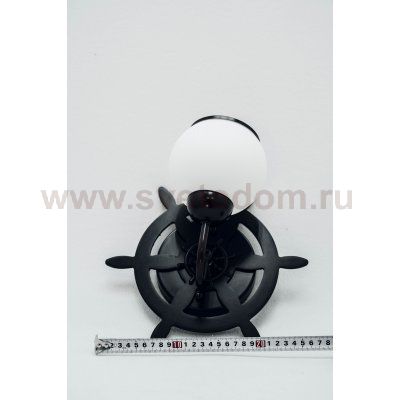 Светильник бра Omnilux OML-50501-01 Fronteira с черным ободом