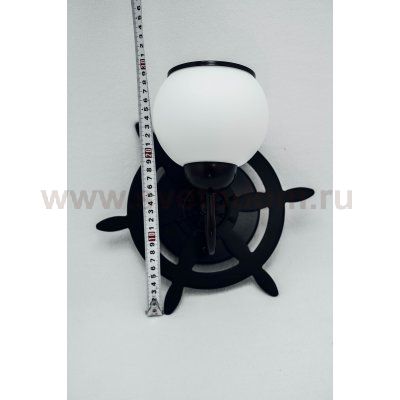 Светильник бра Omnilux OML-50501-01 Fronteira с черным ободом