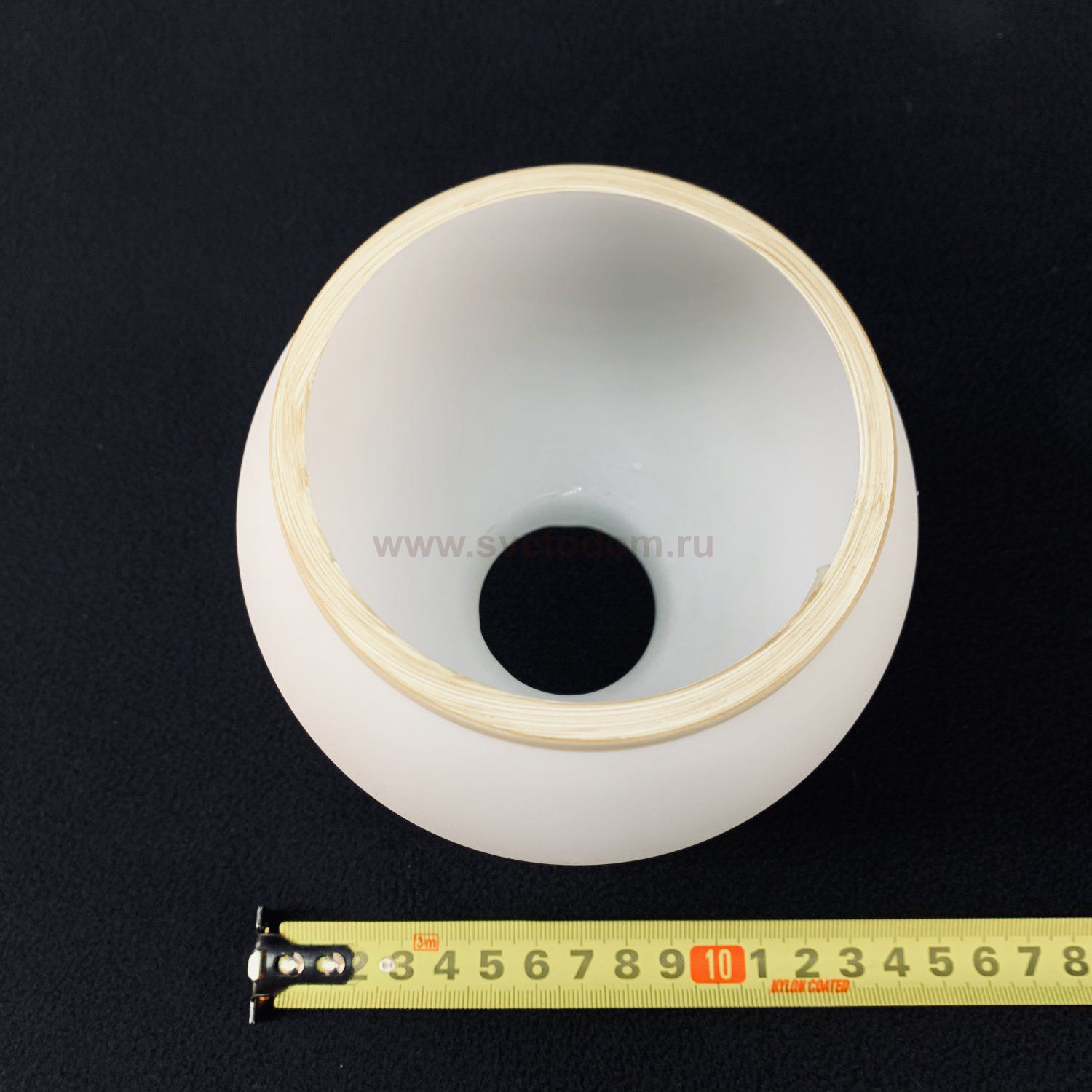 Плафон стекло Omnilux OML-5051 Fronteira обод светлое дерево