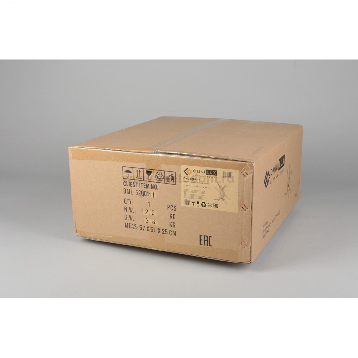 Настенный светильник Omnilux OML-52301-01 Loureiro