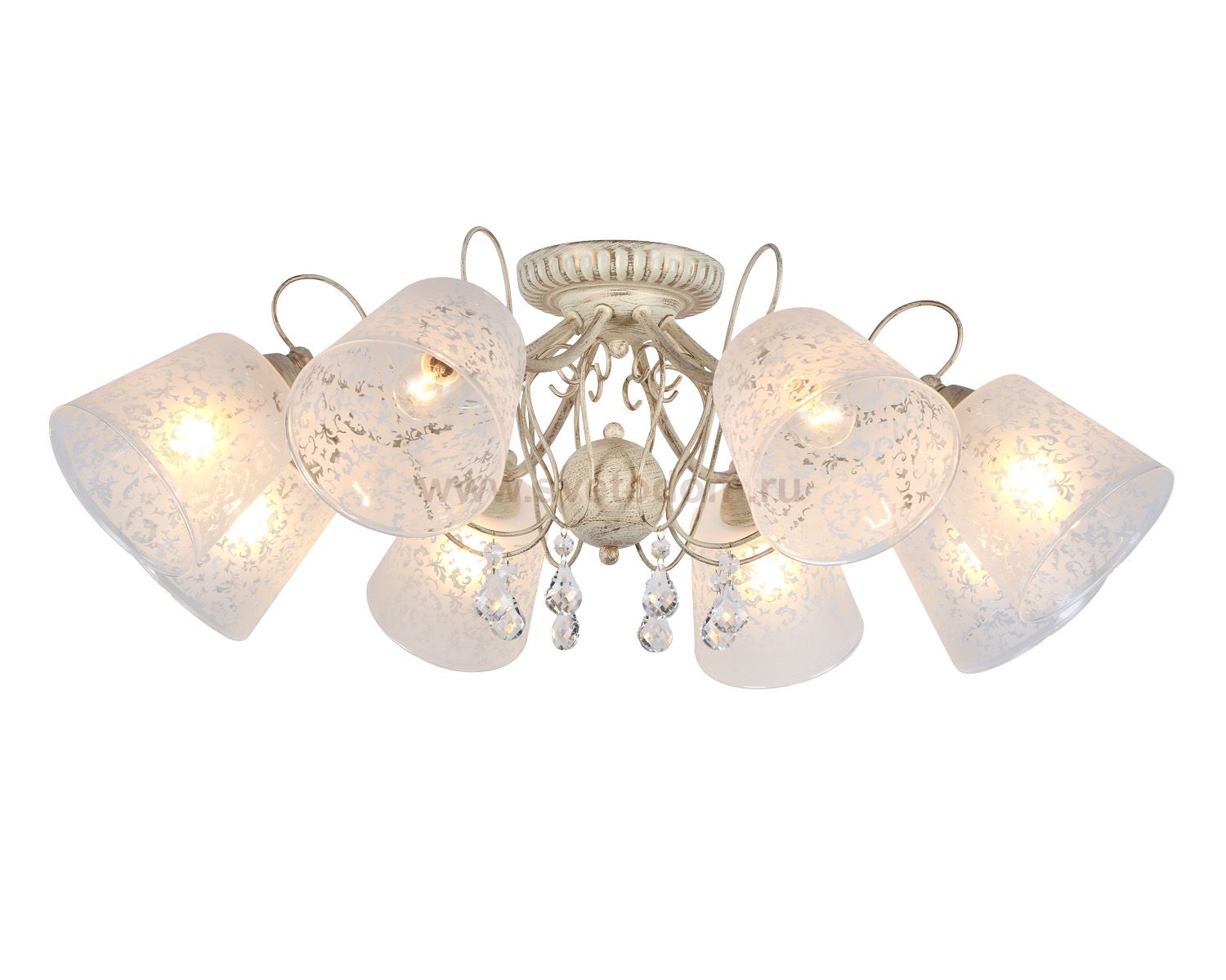 Люстра потолочная Omnilux OML-53007-08 Orune