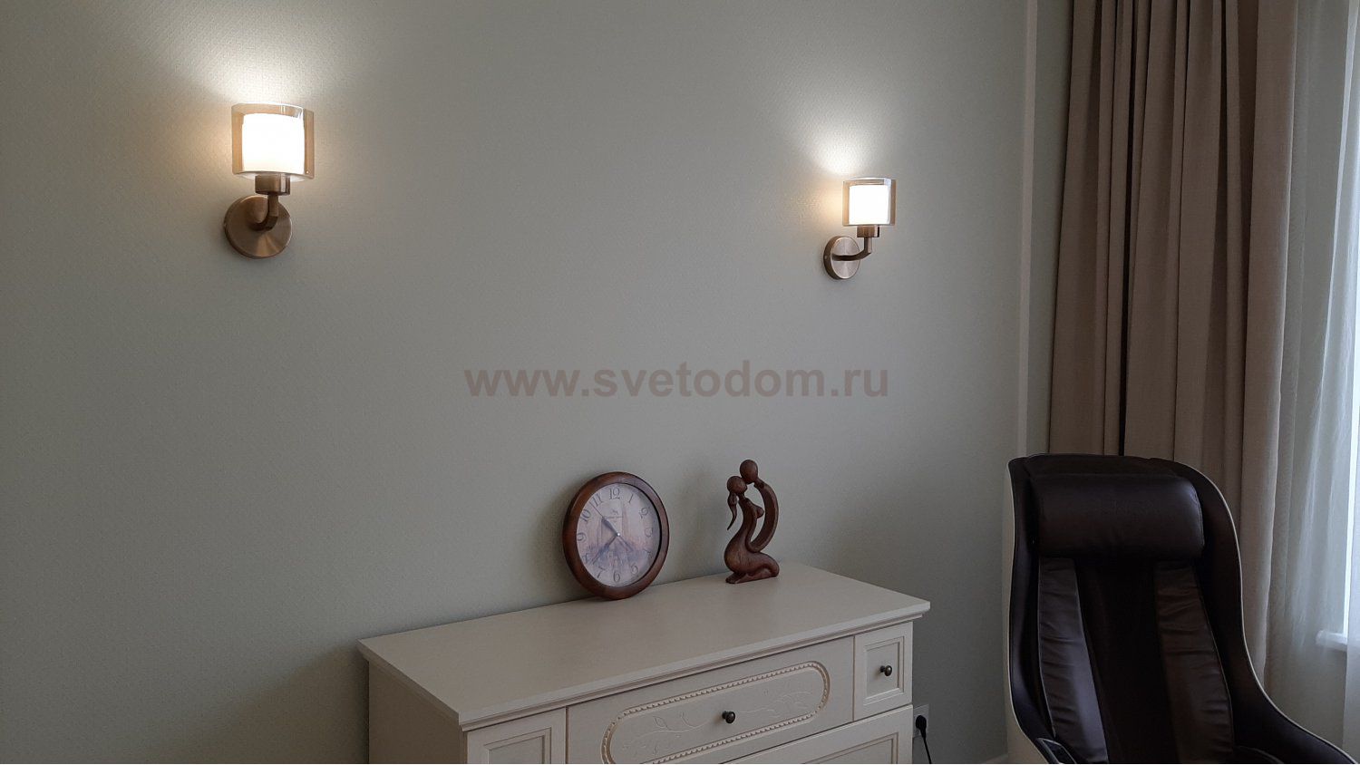 Светильник настенный (Бра) Omnilux OML-55911-01 Atessa