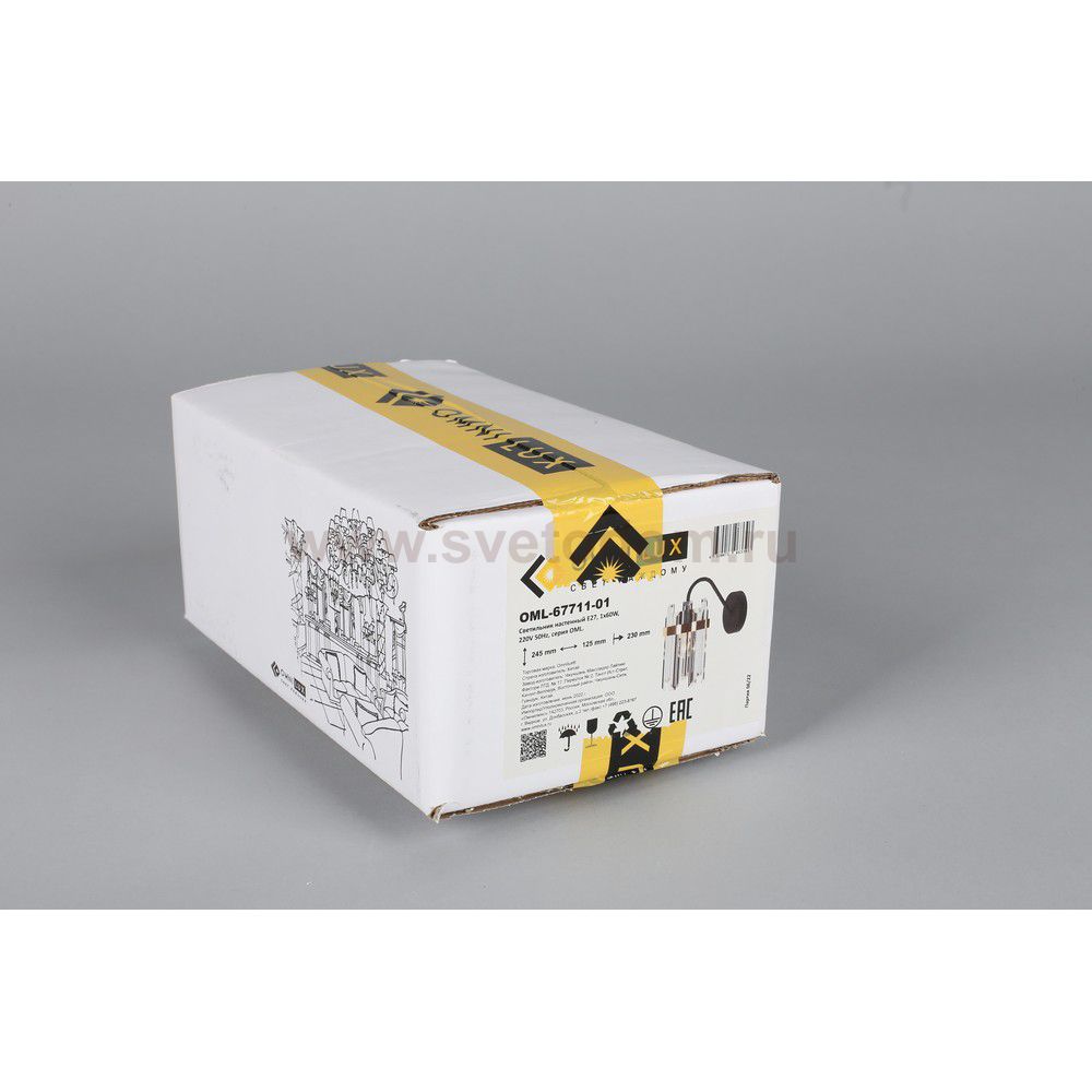 Светильник настенный бра Omnilux OML-67711-01