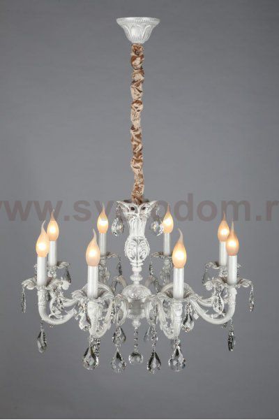 Люстра подвесная Omnilux OML-76903-08 Carbonia