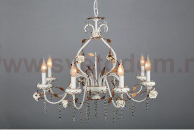 Люстра подвесная Omnilux OML-77903-08 Lucca