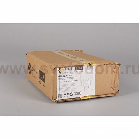 Светильник настенный (Бра) Omnilux OML-88701-03 Bruzolo