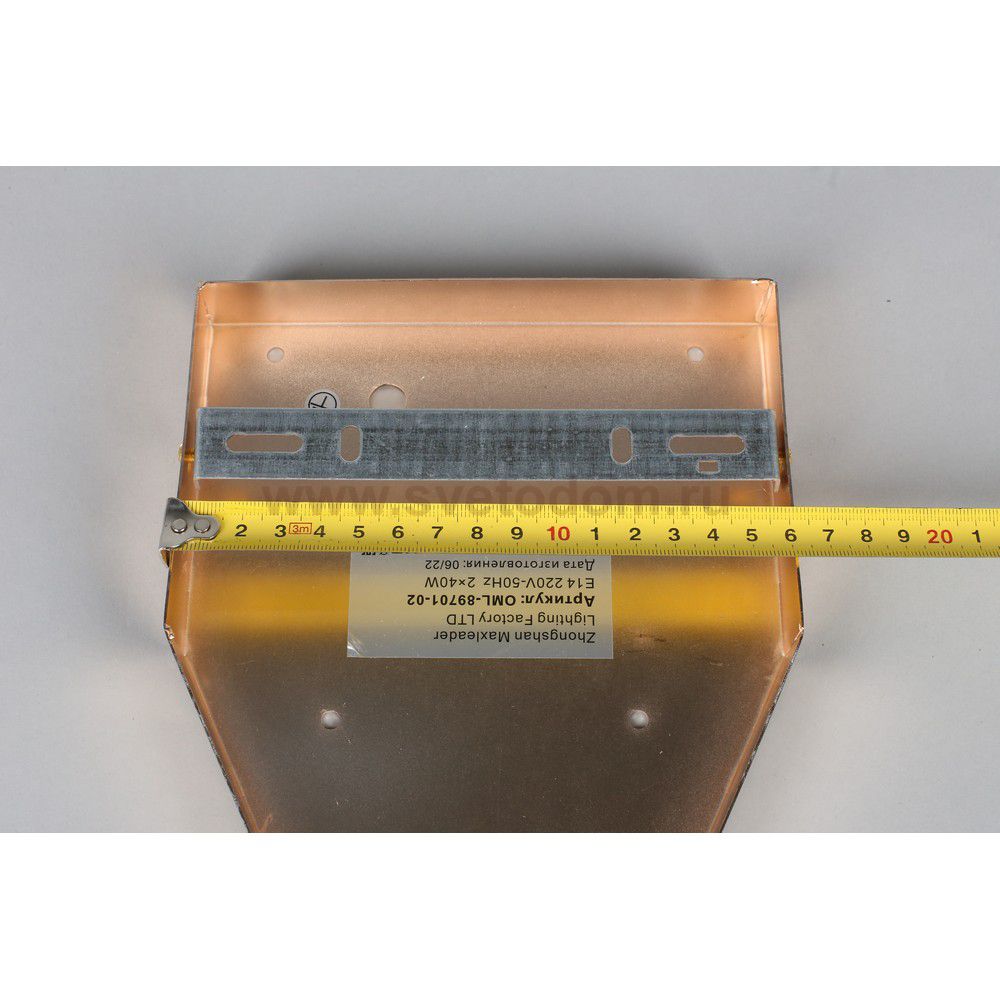 Светильник настенный (Бра) Omnilux OML-89701-02 Lario