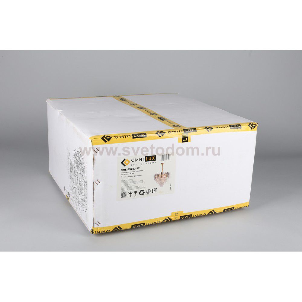 Люстра подвесная Omnilux OML-89703-12 Lario