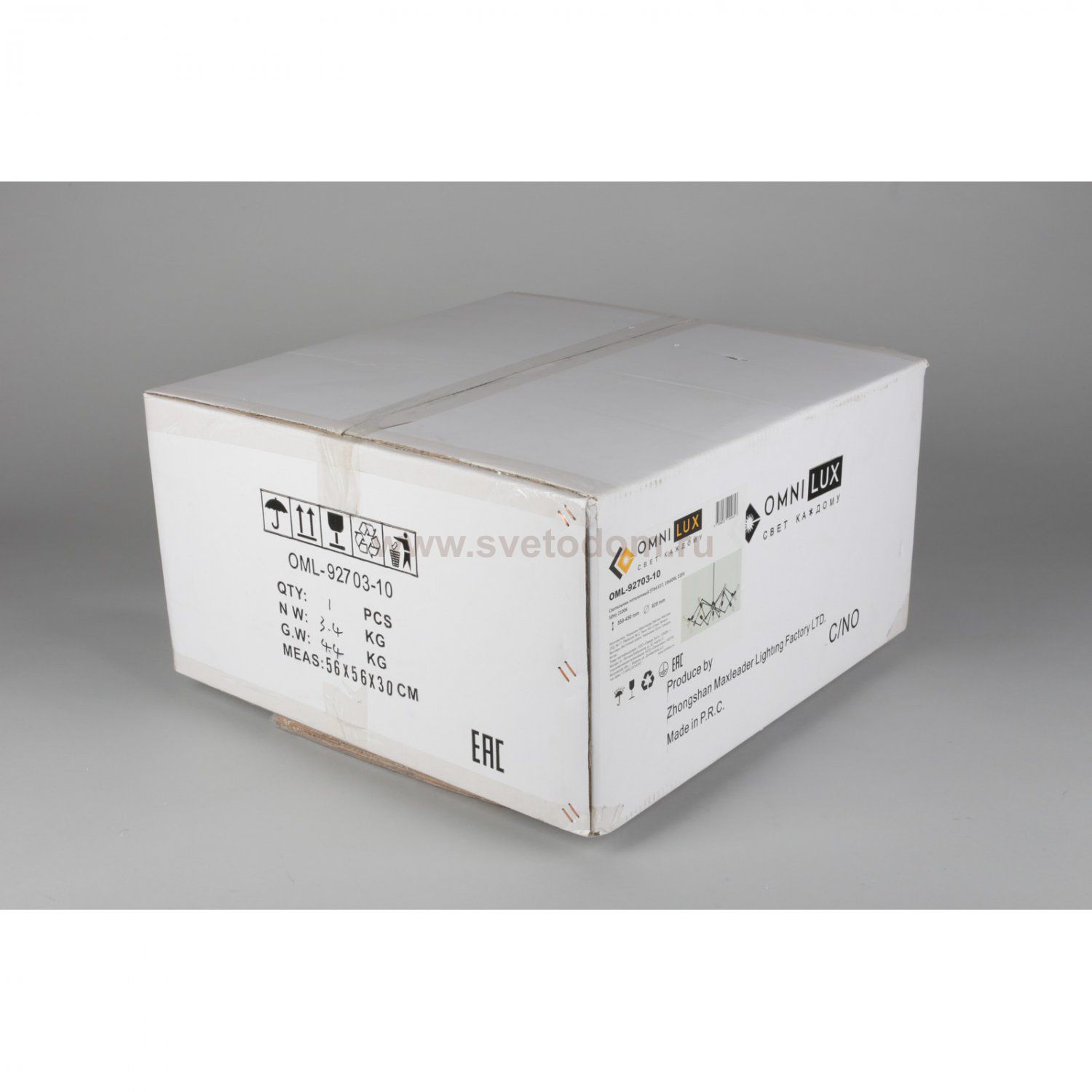 Люстра подвесная Omnilux OML-92703-10 Fossano