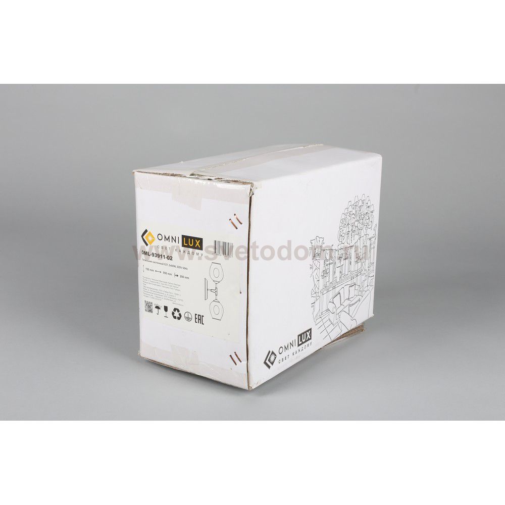 Светильник настенный (Бра) Omnilux OML-93911-02 Asolo