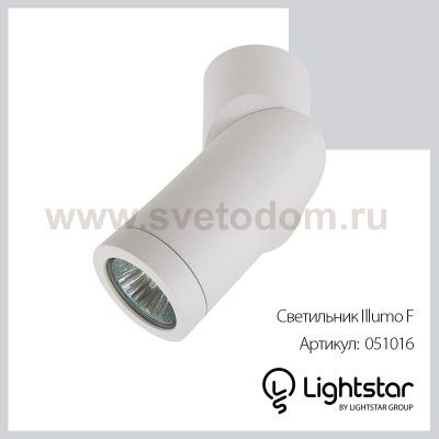 Светильник точечный накладной Lightstar 51016 Illumo F