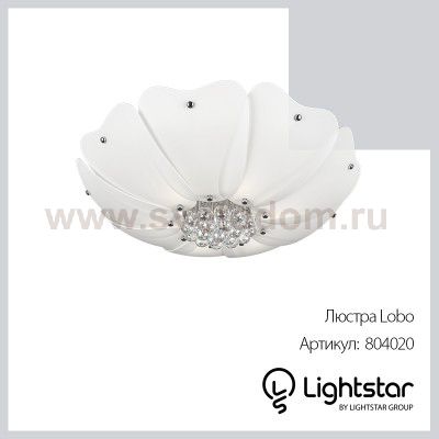 Светильник потолочный Lightstar 804020 Lobo