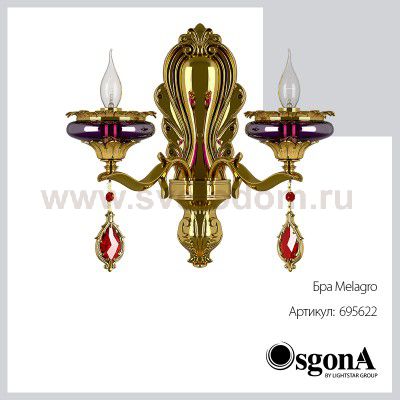 Светильник бра Lightstar 695622 Melagro