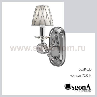 Светильник бра Lightstar 705614 Riccio
