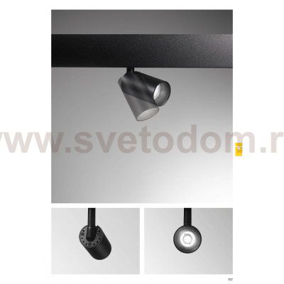 Светильник спот Ideal lux OXY TRACK SINGLE 3.5W 3000K (224107)