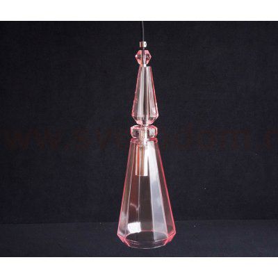 Светильник подвесной Maytoni P028PL-01PN розовый