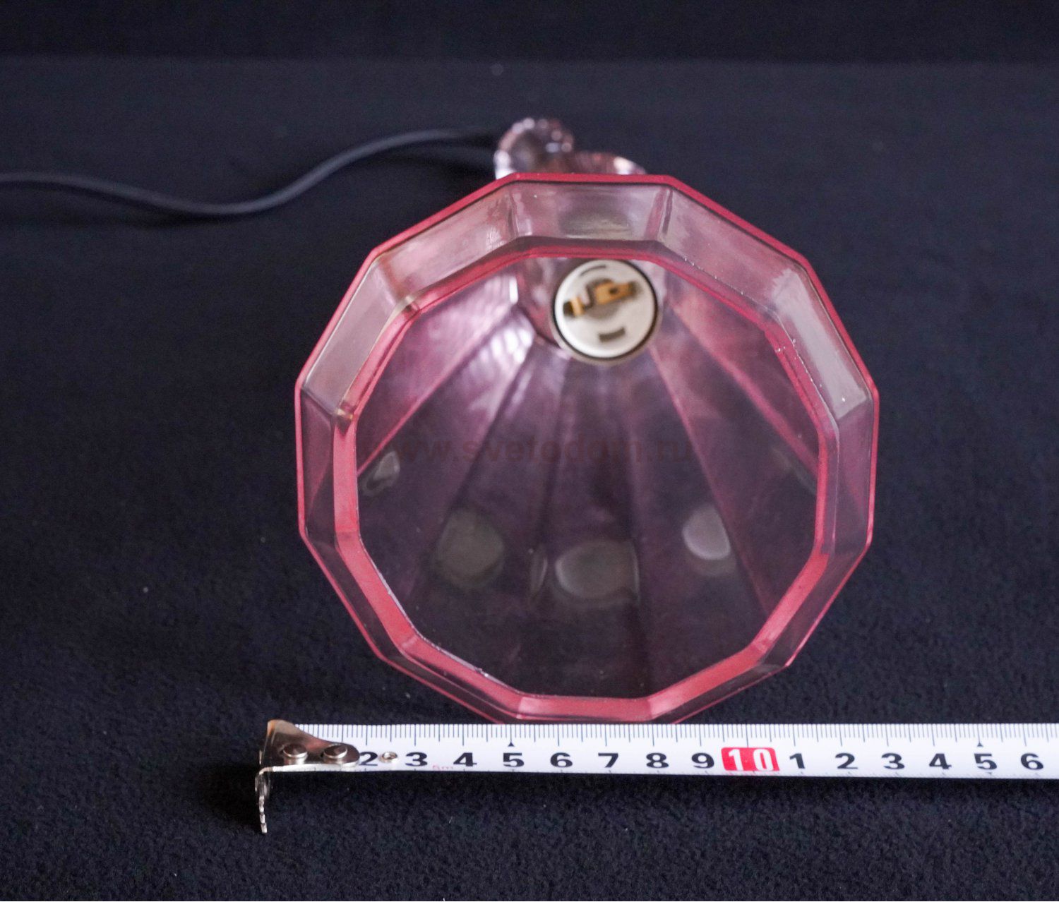 Светильник подвесной Maytoni P028PL-01PN розовый