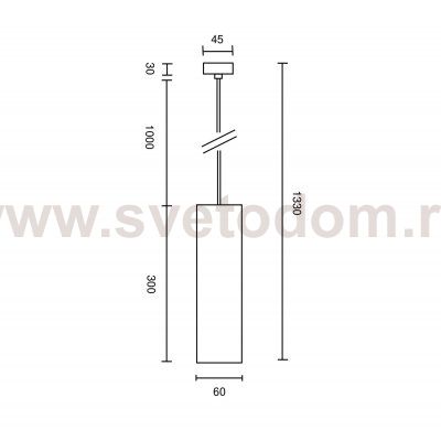 Подвесной светильник Maytoni P075PL-01MG Focus