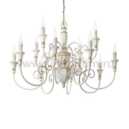 Люстра Ideal lux PALIO SP12 BIANCO (93789)