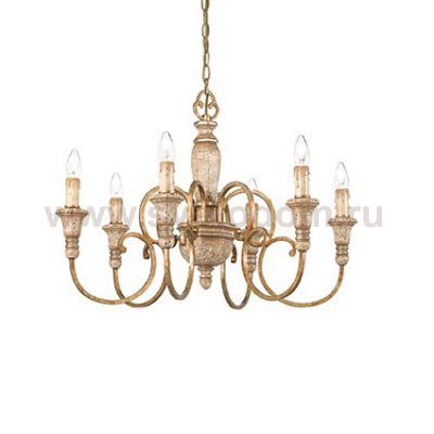 Люстра Ideal Lux PALIO SP6 RUGGINE