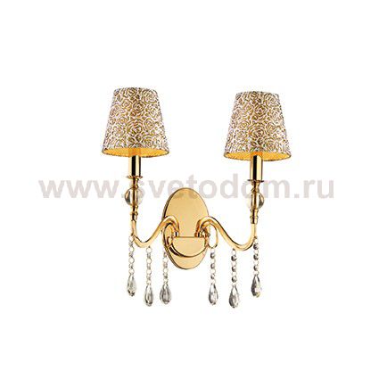 Светильник бра Ideal lux PANTHEON AP2 ORO (88143)