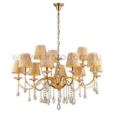Люстра Ideal Lux PANTHEON SP12 ORO