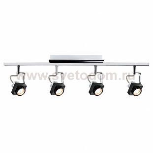 Paulmann 60258 SL Phase Stange 4x4W Schwarz Chrom