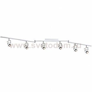 Paulmann 60263 SL Phase Stange 6x4W Weiss Chrom