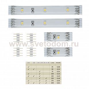 Лента Distance Pack Warmwhite LED, теплый белый Paulmann 70336