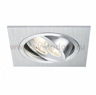Paulmann 92531 Premium EBL Aria eckig schw LED 1x3W Alu