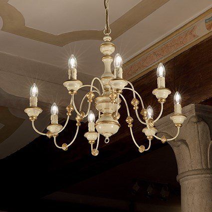 Ideal Lux PISA SP8 BIANCO Светильник подвесной