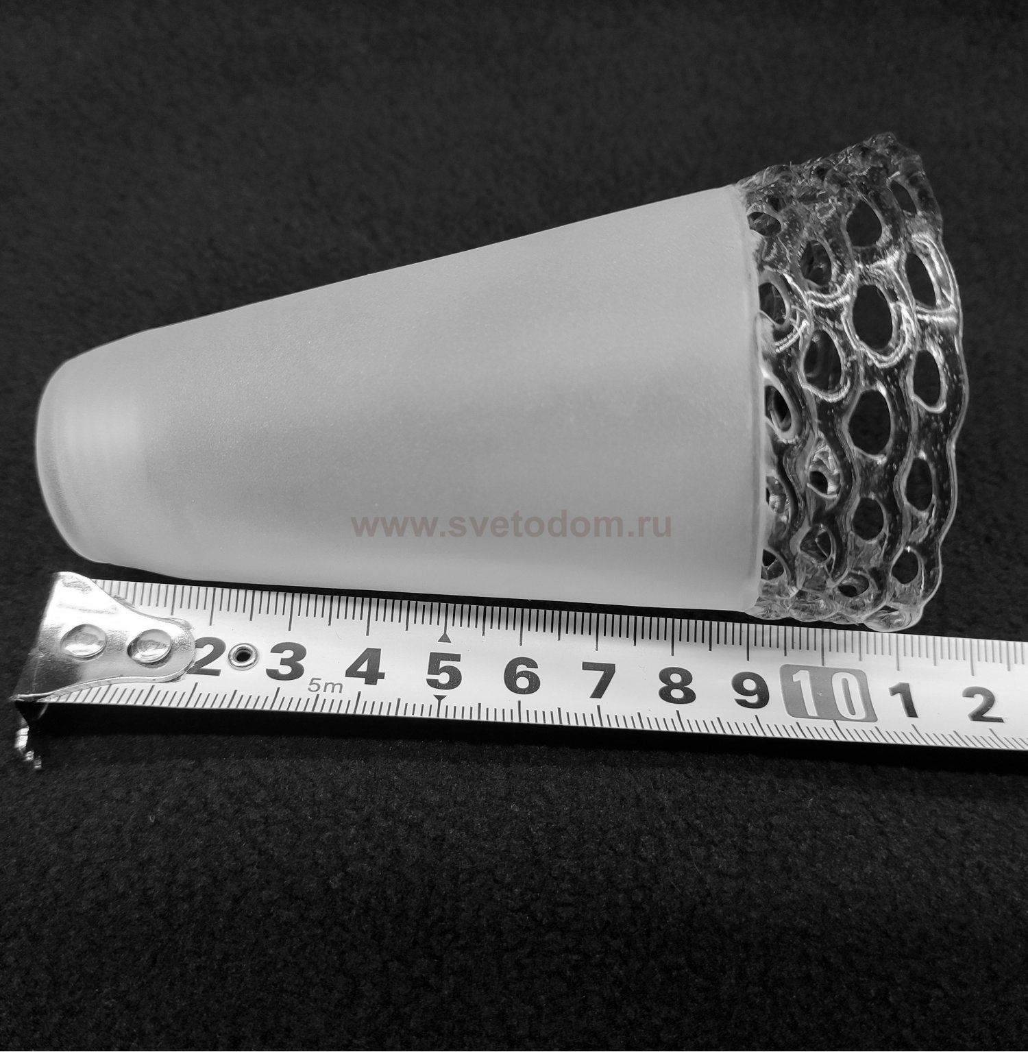 Плафон стекло белый G9 (20мм резьба) OL 1895 Coli