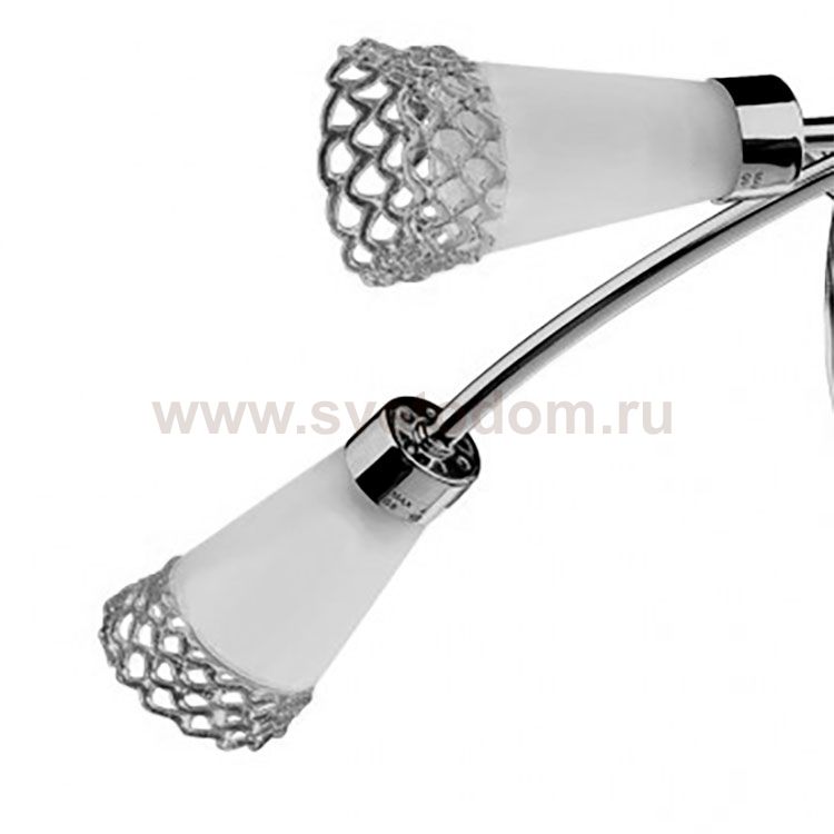 Плафон стекло белый G9 (20мм резьба) OL 1895 Coli