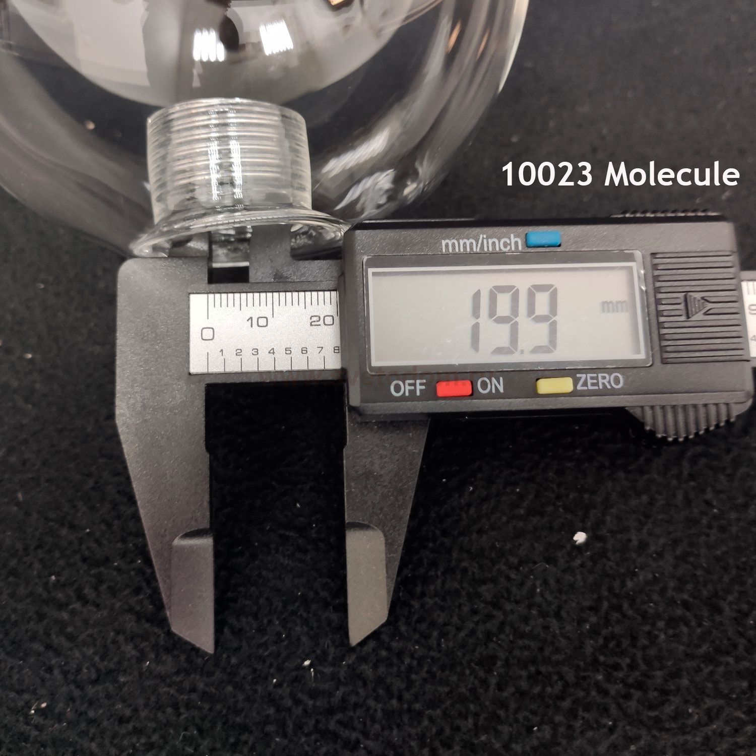 Плафон стекло прозрачный шар 100мм G9 с резьбой 20мм SL1133.2 BOPONE