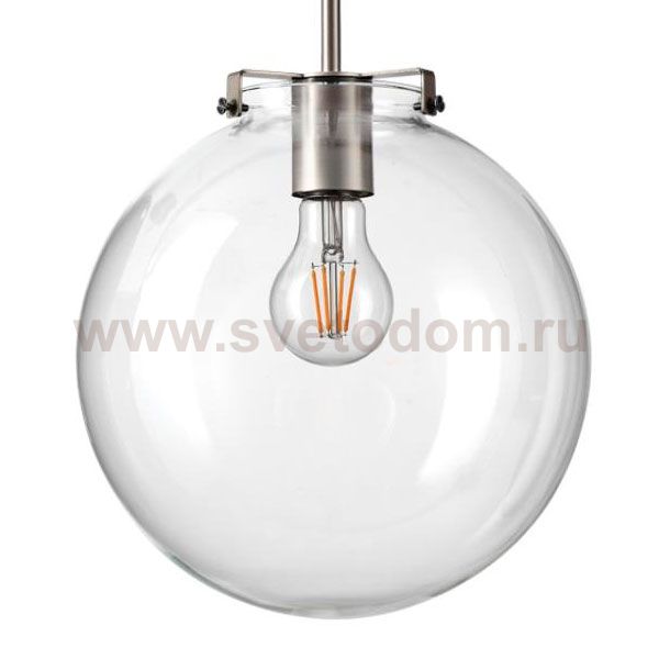 Плафон стекло прозрачный 250мм (85мм посадка с юбкой) Lumion 4590 TREVOR