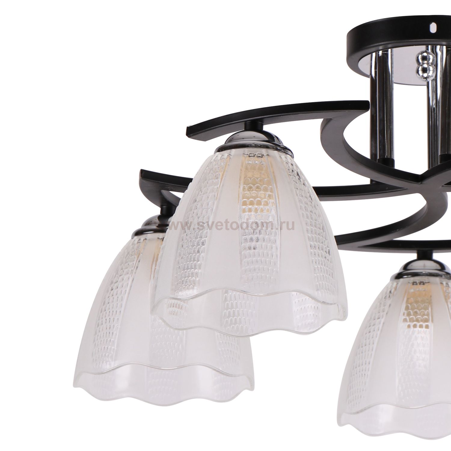 Плафон классический с узором 135*115мм E27 (41мм посадка) Colosseo 73048