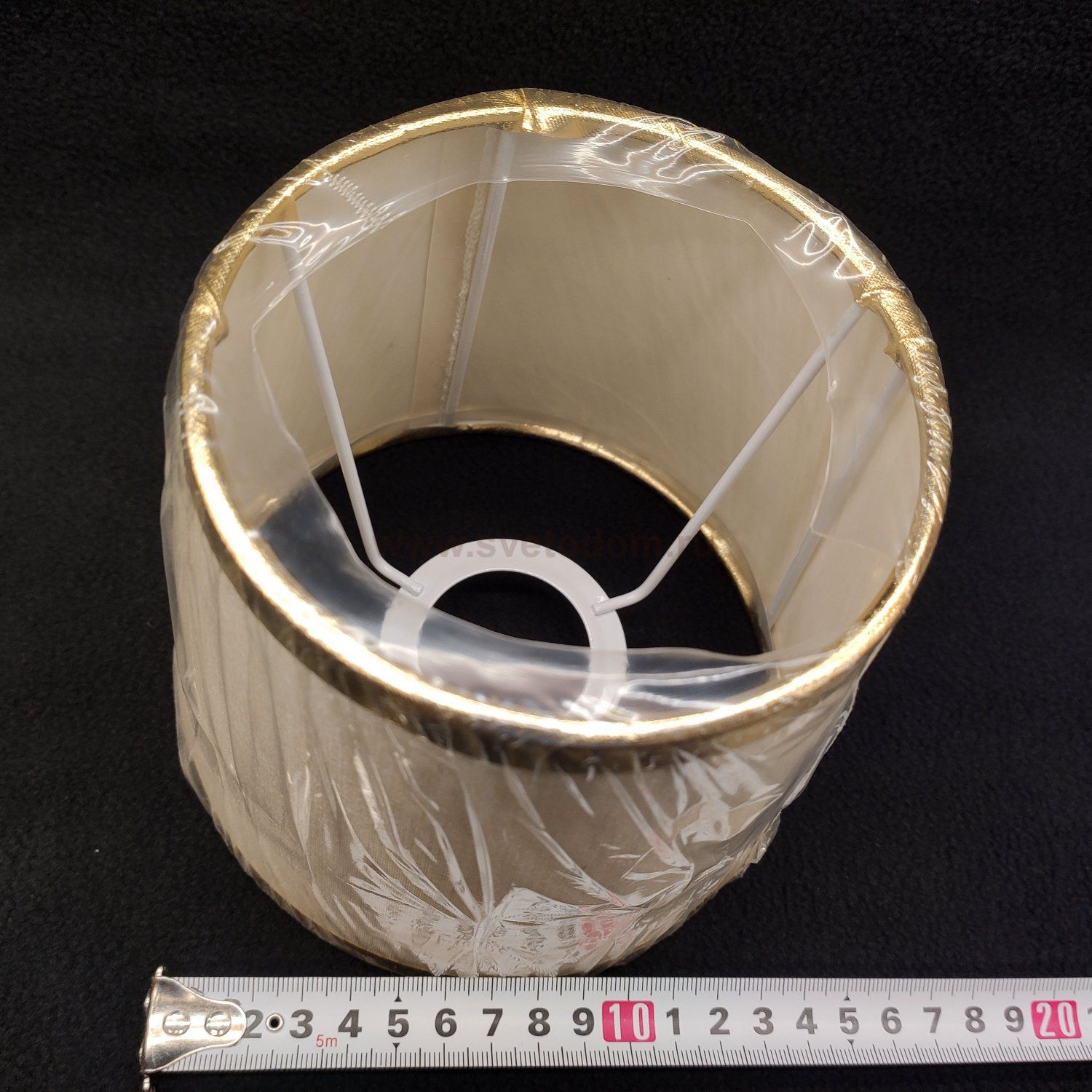 Абажур Е27 золотой Colosseo 82138