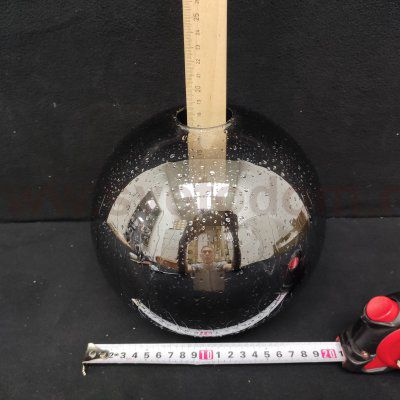 Плафон тонированный с эффектом мокрого стекла 200мм Е27 Arte lamp A4285SP-1SM Splendido