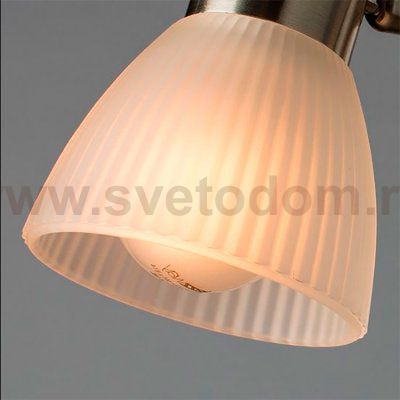Плафон стекло ребристый 80мм E14 Arte lamp A5062AP PARRY