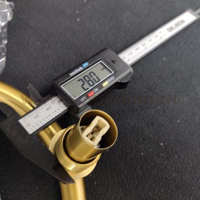 Плафон стекло янтарный 100мм с резьбой 27мм Arte lamp A2243PL/PN/LT GEMINI