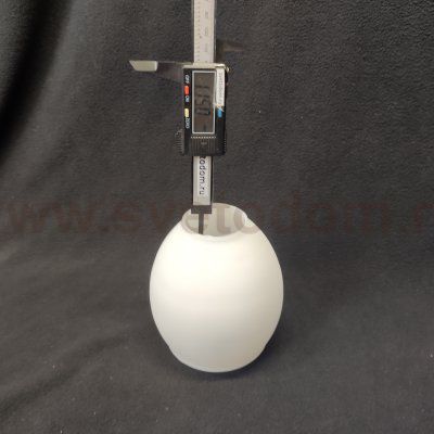 Плафон стекло белый матовый 120*115мм Е27 (45мм посадка) Arte Lamp A8141PL ANDREA