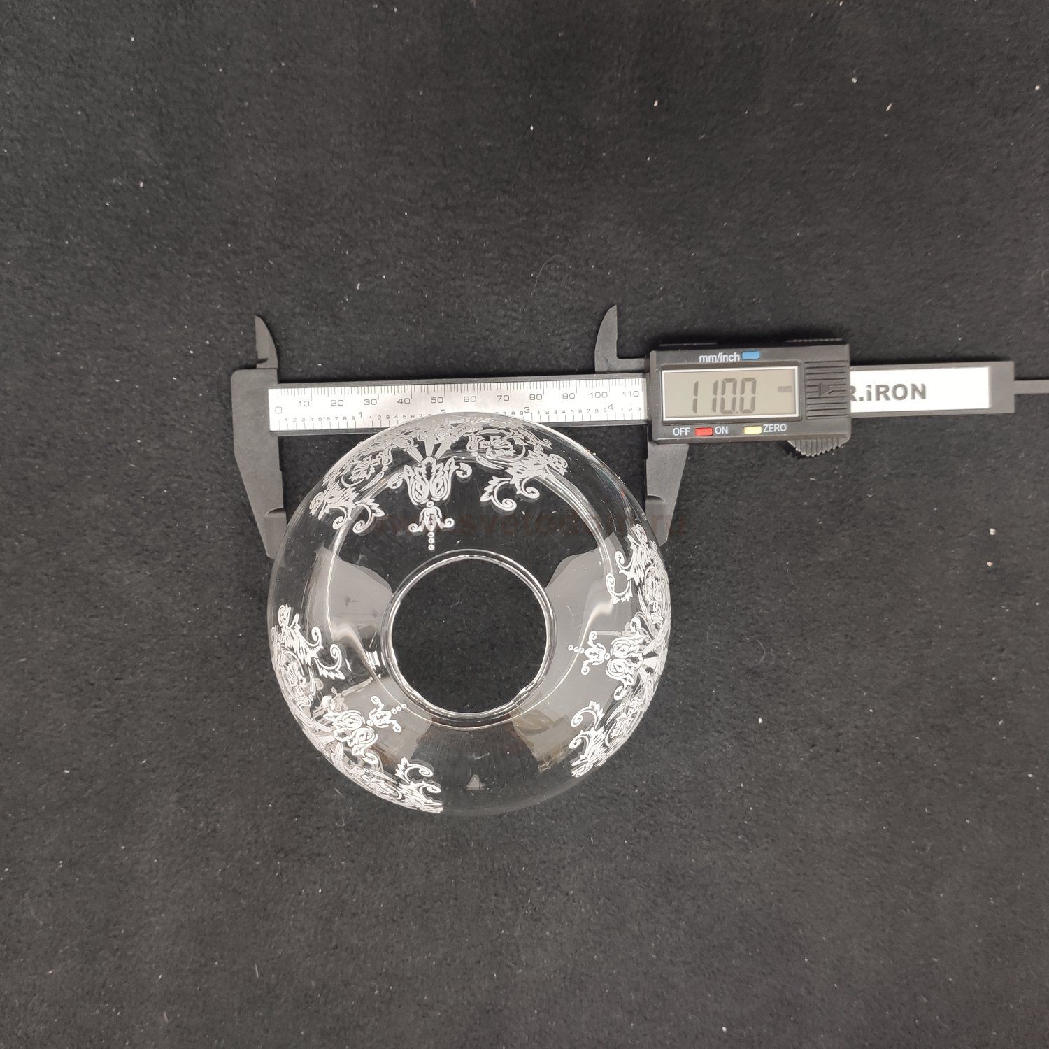 Плафон стекло с узором Е14 110*90мм Arte lamp A1292 MARTINA